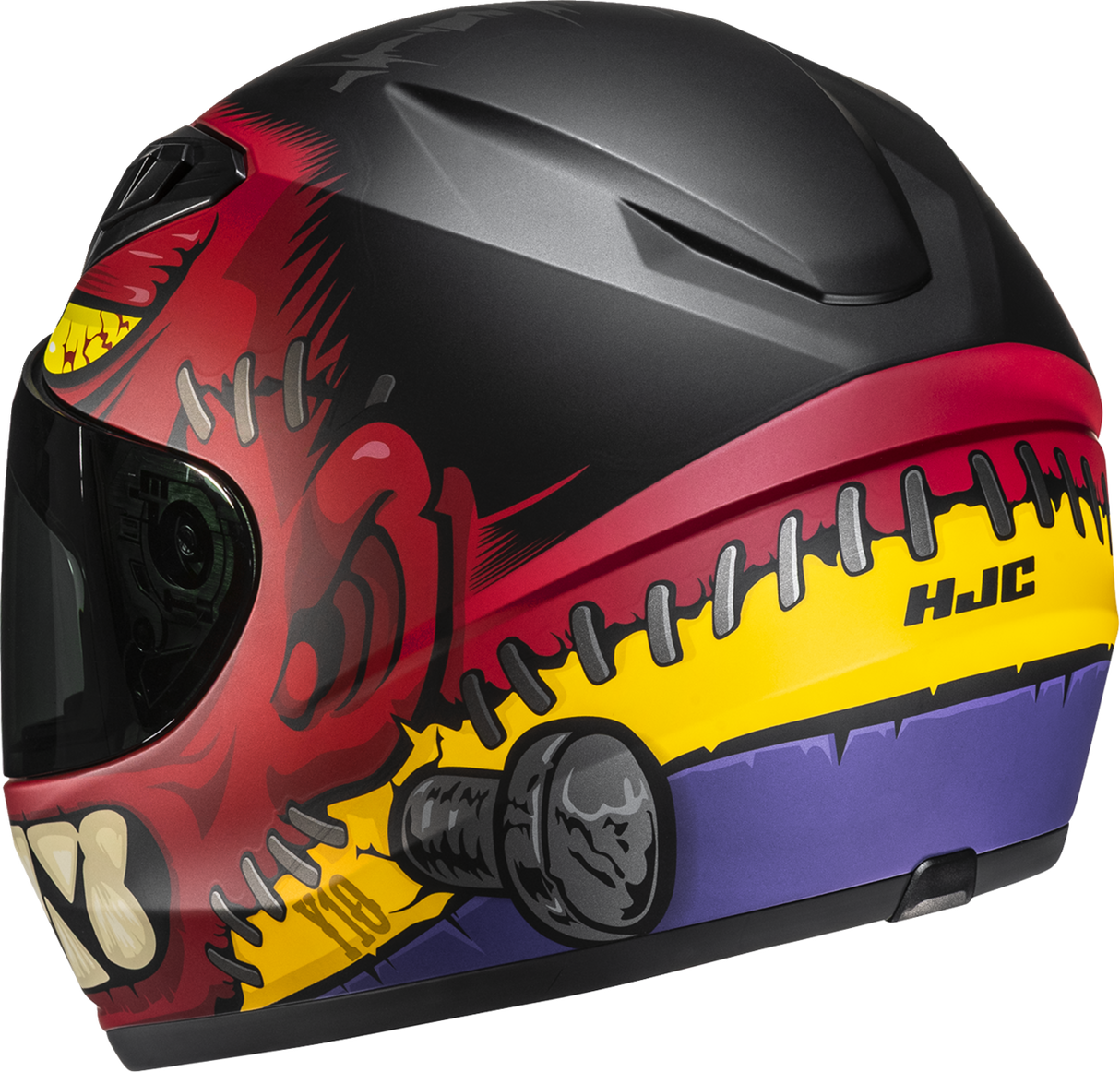 HJC Youth Y10 Helmet - Frank - MC1SF - Large FP70NUSG1S1V