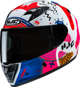 HJC Youth Y10 Helmet - Mika - MC28 - Medium FP70NUSF028V