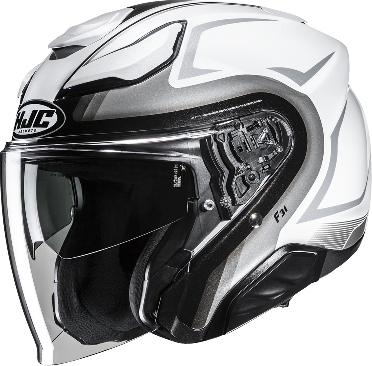 HJC F31 Helmet - Bask - MC10 - Small JA21NUS4410V