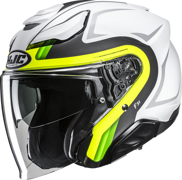 HJC F31 Helmet - Bask - MC3HSF - Large JA21NUS64H3V