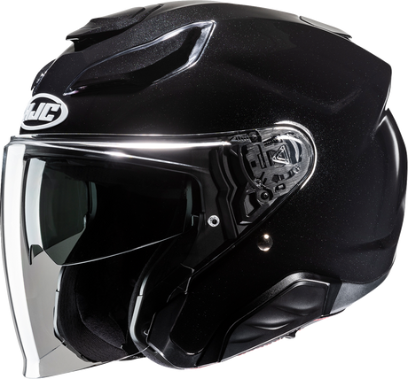 HJC F31 Helmet - Solid - Black - Large JA21NUS6XBKV
