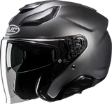 HJC F31 Helmet - Solid - Semi-Flat Titanium - Large JA21NUS6SFTV