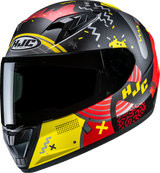HJC Youth Y10 Helmet - Mika - MC1SF - Medium FP70NUSF0S1V