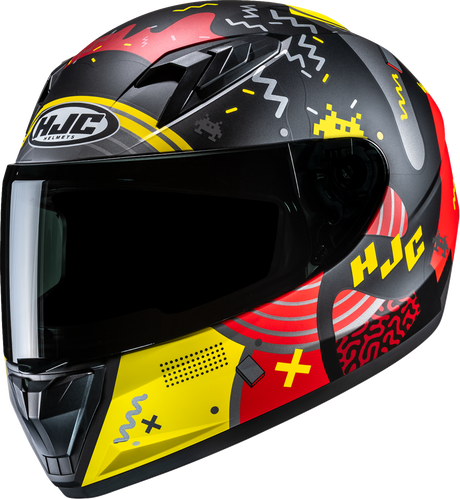 HJC Youth Y10 Helmet - Mika - MC1SF - Medium FP70NUSF0S1V
