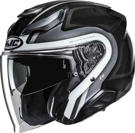 HJC F31 Helmet - Bask - MC5 - Small JA21NUS4405V
