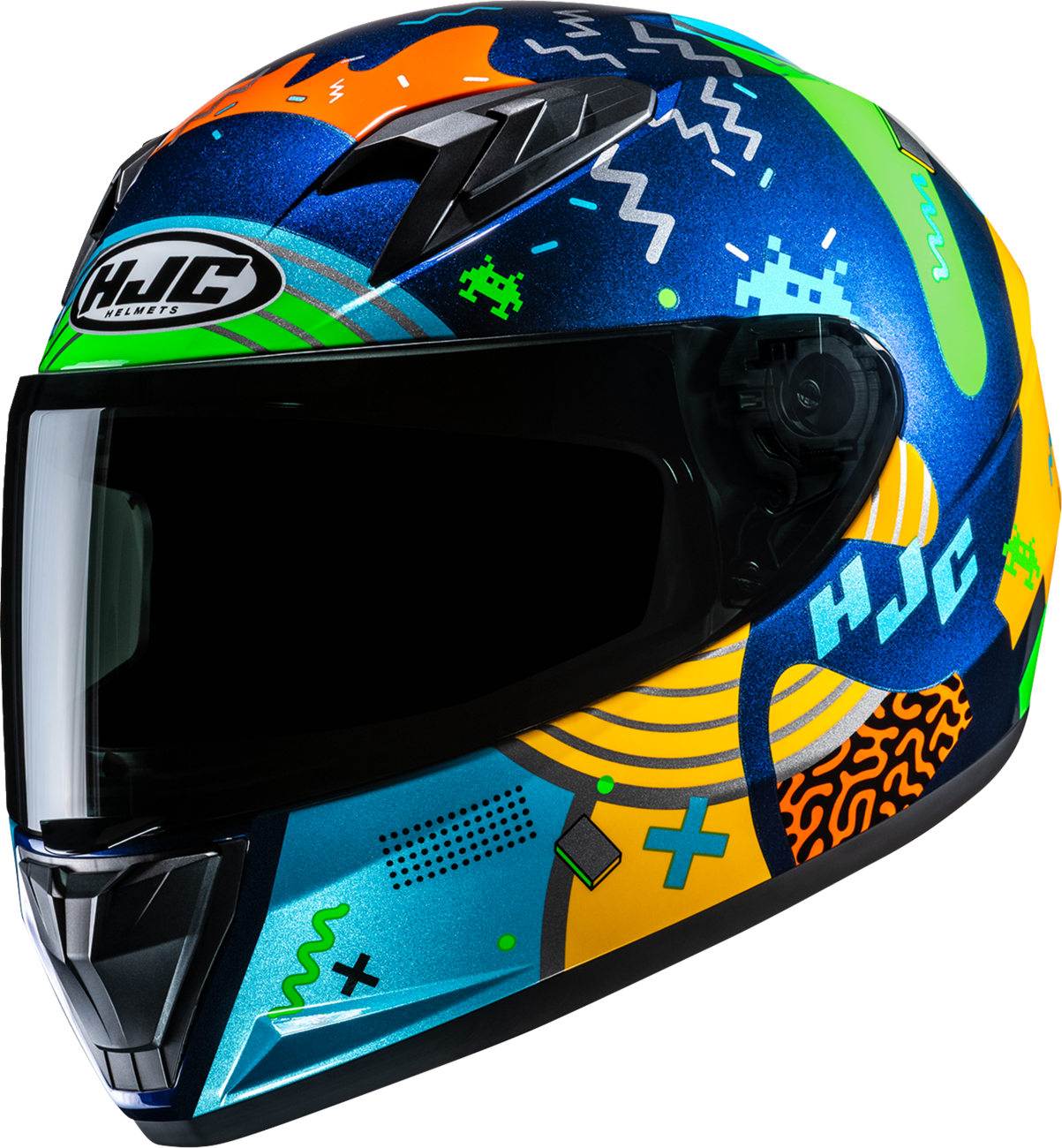 HJC Youth Y10 Helmet - Mika - MC23 - Small FP70NUSE023V