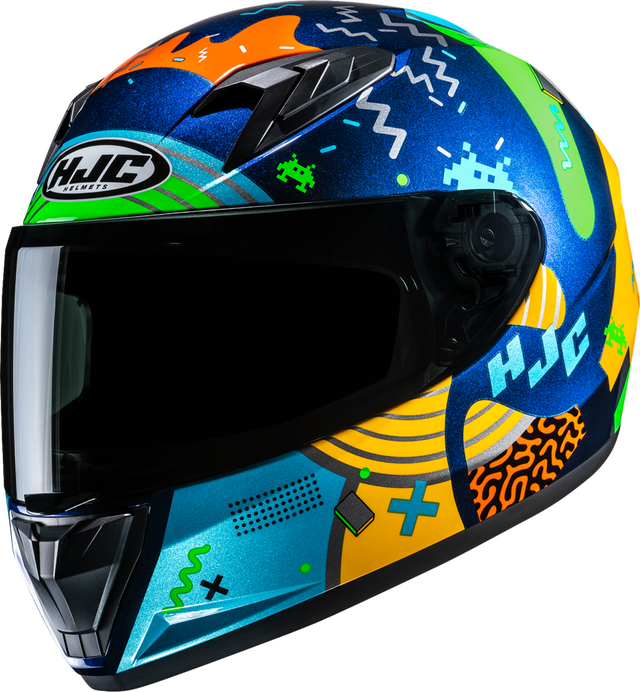 HJC Youth Y10 Helmet - Mika - MC23 - Small FP70NUSE023V