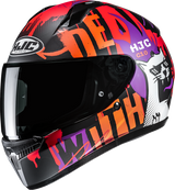 HJC C10 Helmet - FOP - MC7SF - Medium FP54NUS5CS7V