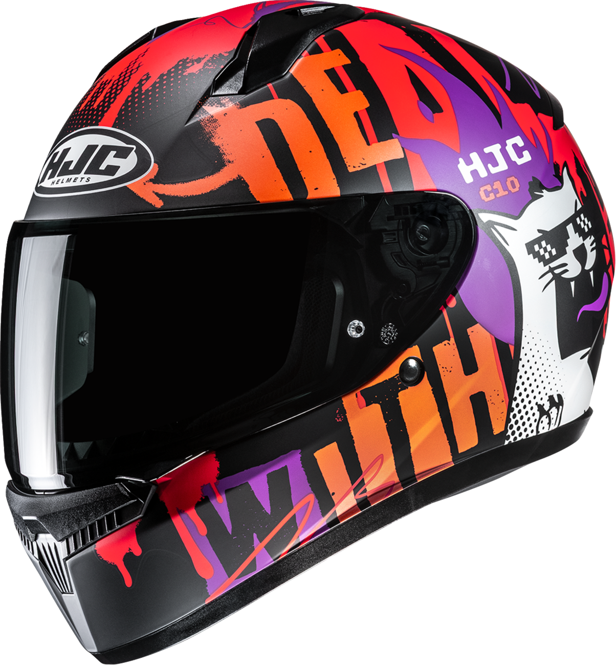HJC C10 Helmet - FOP - MC7SF - Large FP54NUS6CS7V