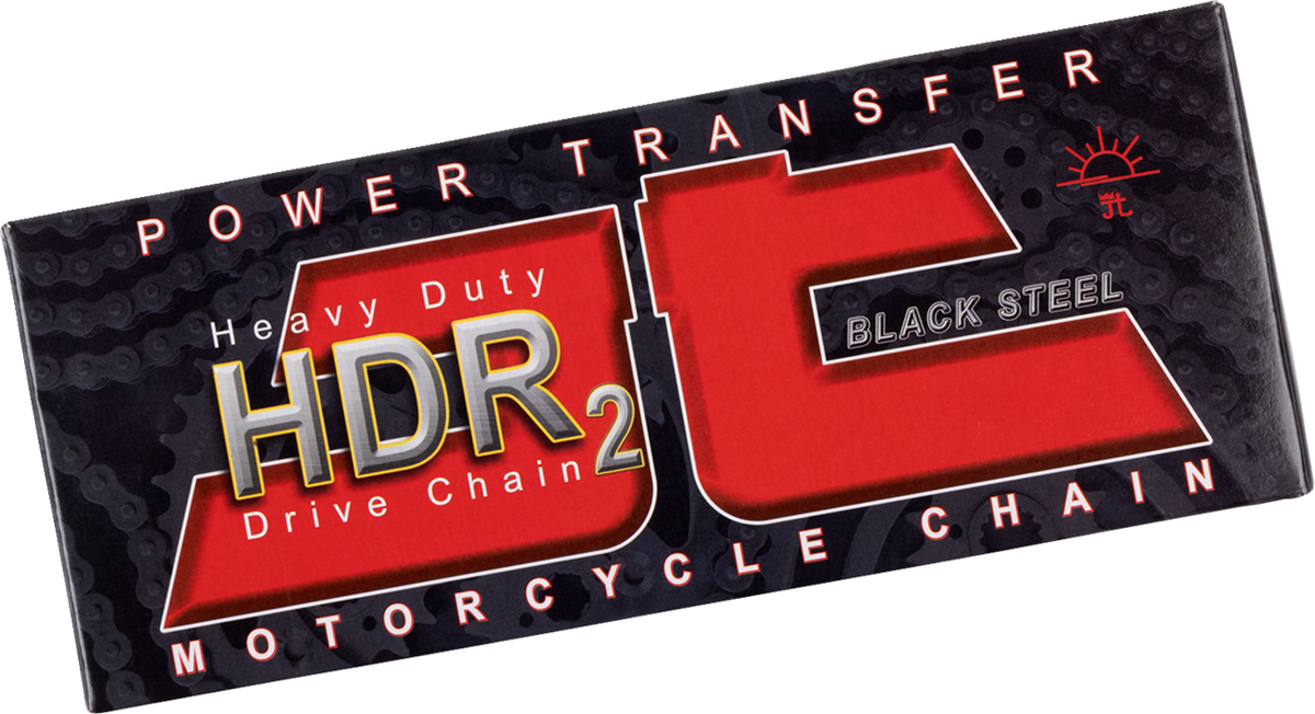 JT CHAINS JTC428HDR128SL 428 HDR - Heavy Duty Drive Chain - Steel - 128 Links | Adventure/Off-Road