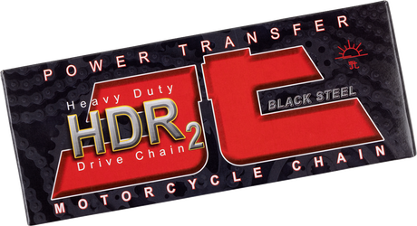 JT CHAINS JTC428HDR128SL 428 HDR - Heavy Duty Drive Chain - Steel - 128 Links | Adventure/Off-Road