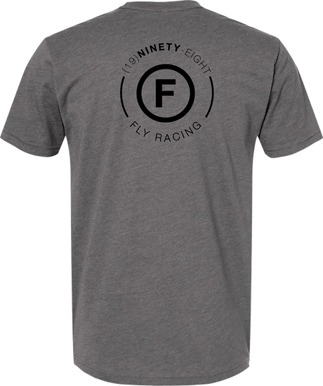 Fly Atom Tee Gunmetal Heather Xl - Cycle City Outdoors