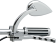 DRAG SPECIALTIES Mirror - Tear Drop - Chrome - Long Stem 0640-0387 - Cycle City Outdoors