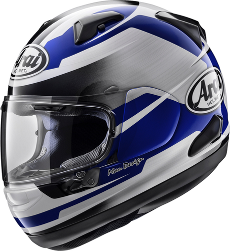 ARAI HELMETS Quantum-X Helmet - Steel - Blue - XL 0101-18126