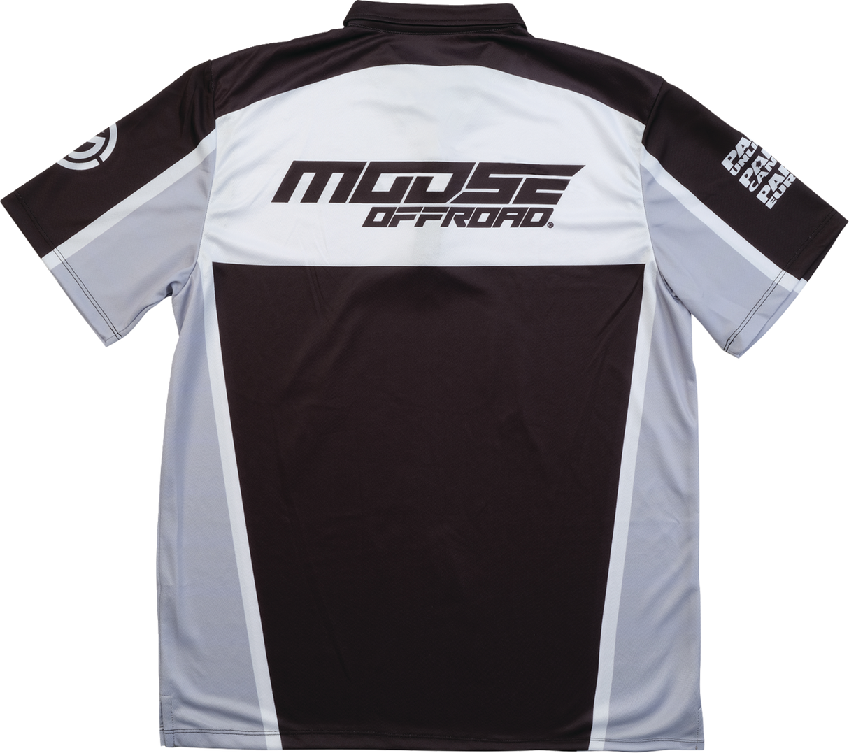 MOOSE OFFROAD Moose Pit Shirt - Black/Gray/White - XL MRS01DS01BKWHXR