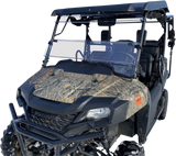 MOOSE OFFROAD Full Folding Windshield - Deluxe - Pioneer 700 V000347-12200M