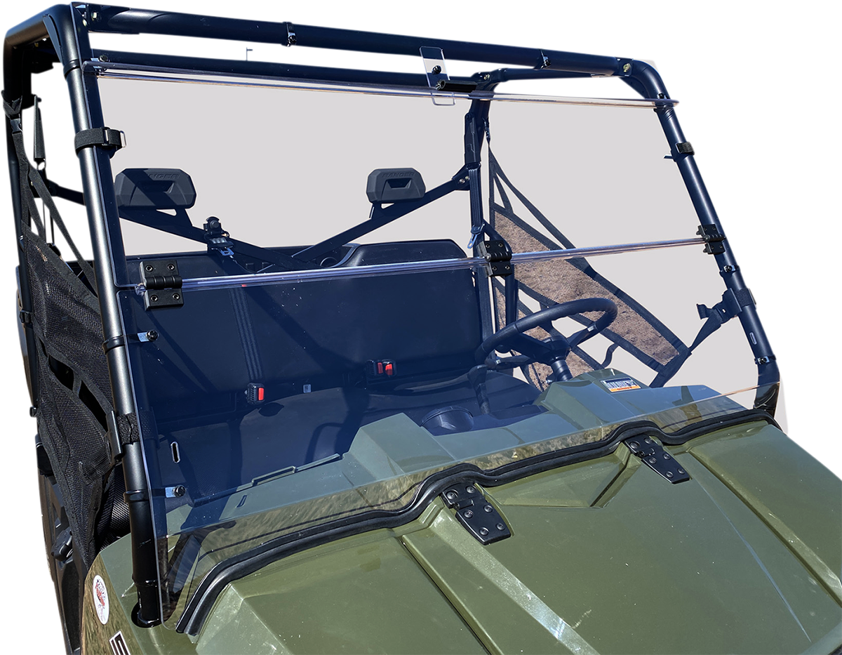 MOOSE OFFROAD Full Folding Windshield - Deluxe - Ranger 570 V000346-12200M
