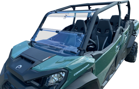 MOOSE OFFROAD Full Folding Windshield - Deluxe - Can-Am V000348-12200M