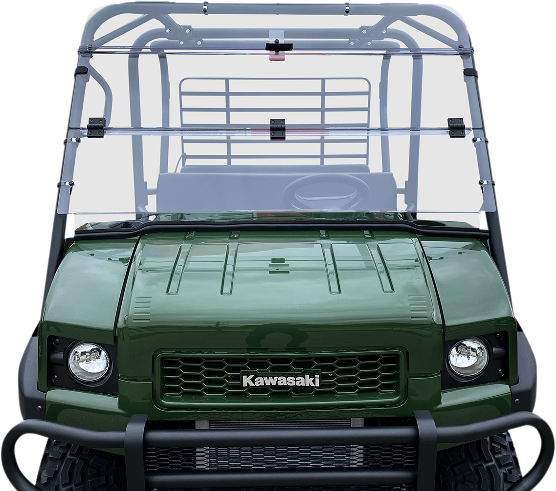 MOOSE OFFROAD Full Folding Windshield - Deluxe - Mule 4010 V000342-12200M