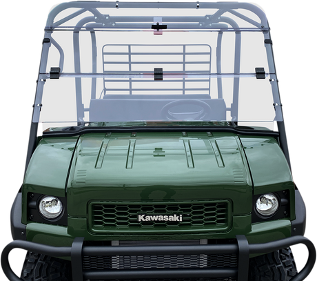 MOOSE OFFROAD Full Folding Windshield - Deluxe - Mule 4010 V000342-12200M
