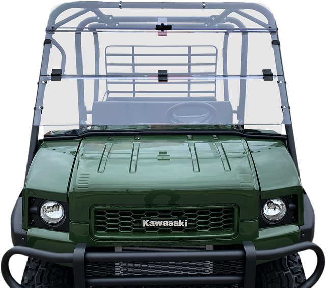 MOOSE OFFROAD Full Folding Windshield - Deluxe - Mule 4010 V000342-12200M