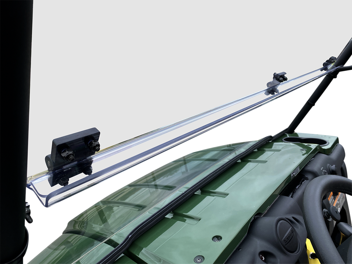 MOOSE OFFROAD Full Folding Windshield - Deluxe - Mule 4010 V000342-12200M