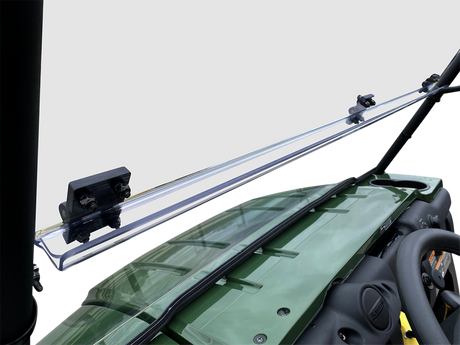 MOOSE OFFROAD Full Folding Windshield - Deluxe - Mule 4010 V000342-12200M