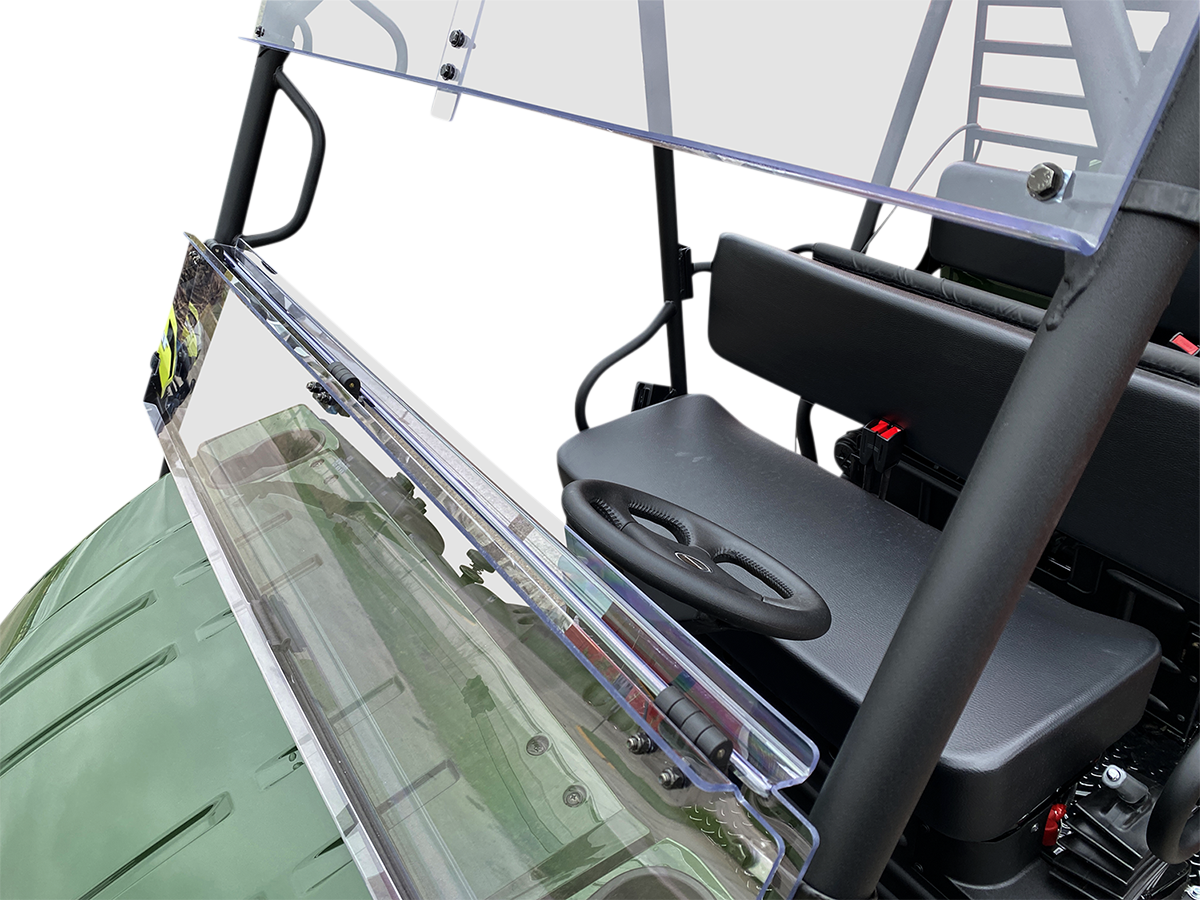 MOOSE OFFROAD Full Folding Windshield - Deluxe - Mule 4010 V000342-12200M