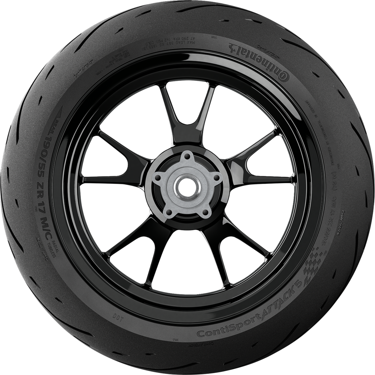 CONTINENTAL Tire - ContiSportAttack 5 - Rear - 200/55ZR17 - (78W) 02447720000