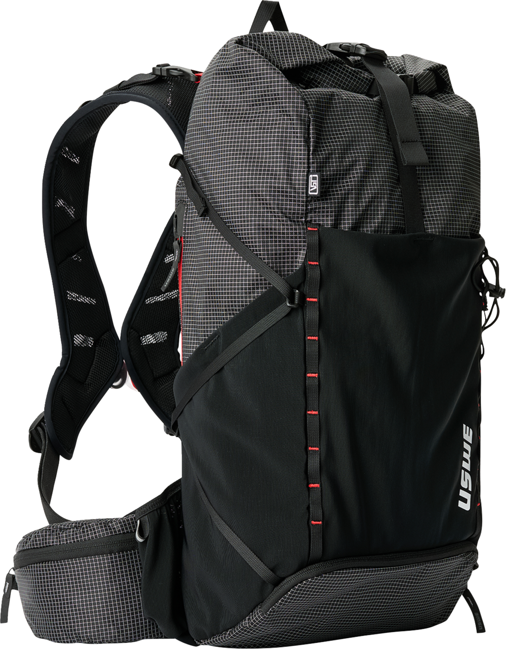 USWE Daypack - Rolltop - 30 Liter - Black 5230081001