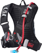USWE Moto Hydration Pack - 3L - Carbon Black/Gray 5203099001