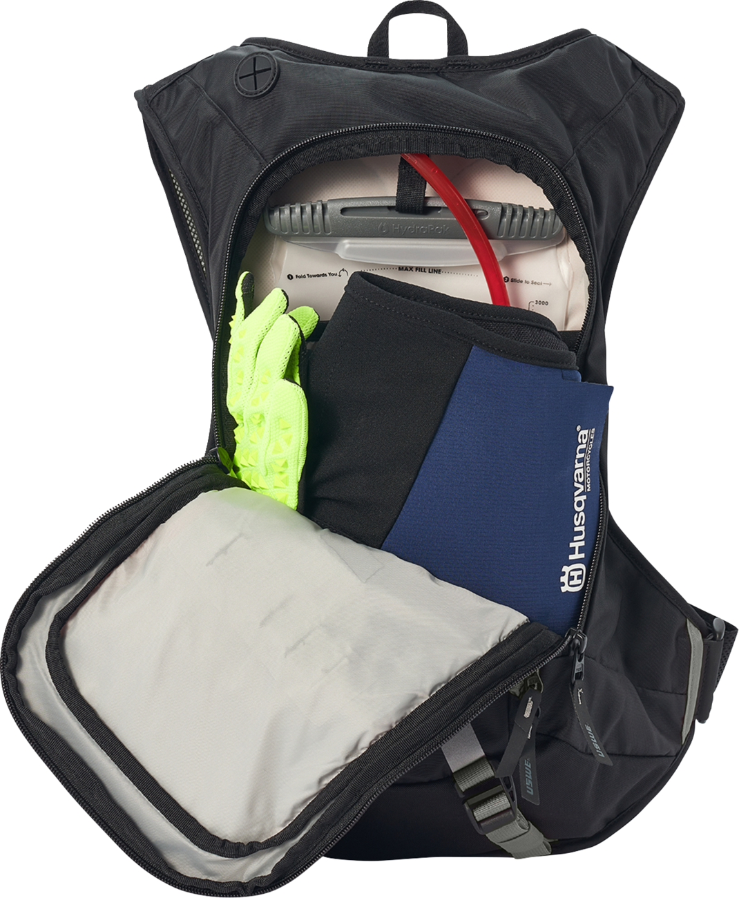 USWE Moto Hydration Pack - 12L - Carbon/Black 5212099001