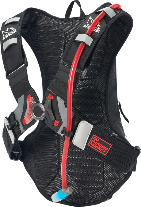 USWE Moto Hydration Pack - 8L - Black/Gray 5208099001