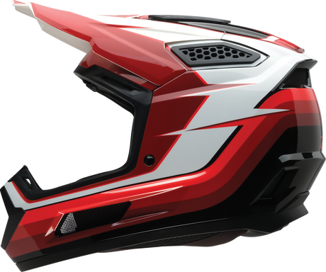 Z1R Dirt Maxx Helmet - Vortex - Red/White - 3XL 0110-9702