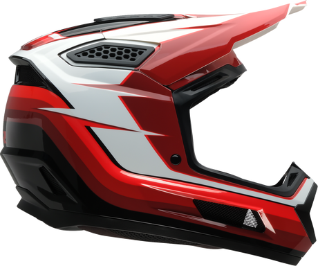 Z1R Dirt Maxx Helmet - Vortex - Red/White - 4XL 0110-9703