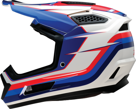 Z1R Dirt Maxx Helmet - Vortex - Red/White/Blue - 4XL 0110-9728