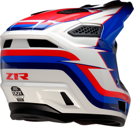Z1R Dirt Maxx Helmet - Vortex - Red/White/Blue - 4XL 0110-9728