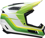 Z1R Dirt Maxx Helmet - Vortex - White/Green - 3XL 0110-9735