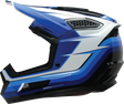 Z1R Dirt Maxx Helmet - Vortex - Blue/White - Small 0110-9688