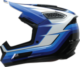 Z1R Dirt Maxx Helmet - Vortex - Blue/White - Small 0110-9688