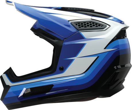 Z1R Dirt Maxx Helmet - Vortex - Blue/White - 3XL 0110-9693