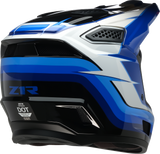 Z1R Dirt Maxx Helmet - Vortex - Blue/White - Small 0110-9688