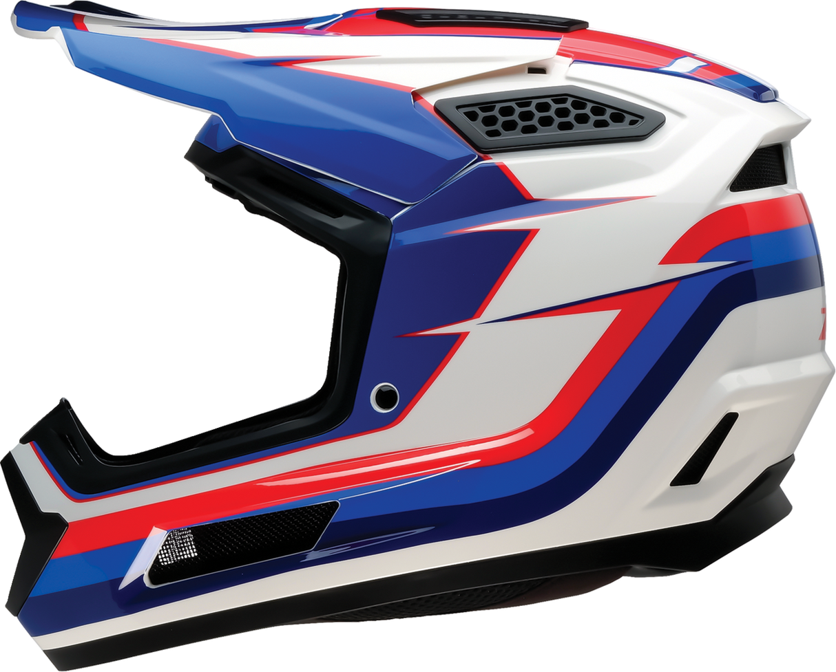 Z1R Dirt Maxx Helmet - Vortex - Red/White/Blue - 3XL 0110-9727
