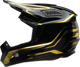 Z1R Dirt Maxx Helmet - Monogram - Black/Gold - 4XL 0110-9744