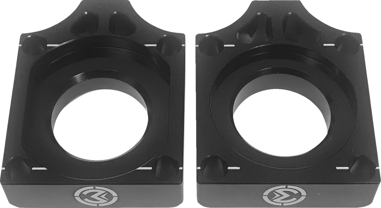 MOOSE OFFROAD Adjuster Kit - Swingarm/Axle Block - Suzuki W16-3601B