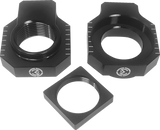 MOOSE OFFROAD Adjuster Kit - Swingarm/Axle Block - Gas Gas/Husqvarna/KTM W16-5603B