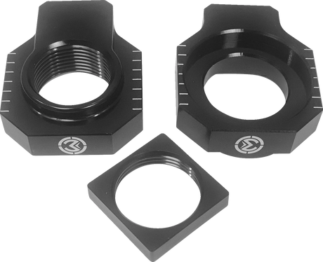 MOOSE OFFROAD Adjuster Kit - Swingarm/Axle Block - Gas Gas/Husqvarna/KTM W16-5603B