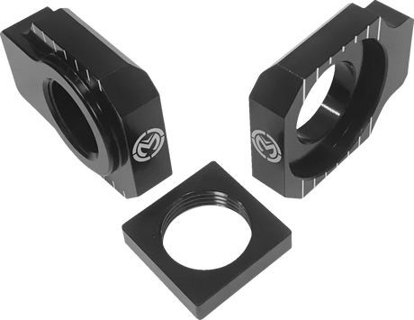 MOOSE OFFROAD Adjuster Kit - Swingarm/Axle Block - Gas Gas/Husqvarna/KTM W16-5602B