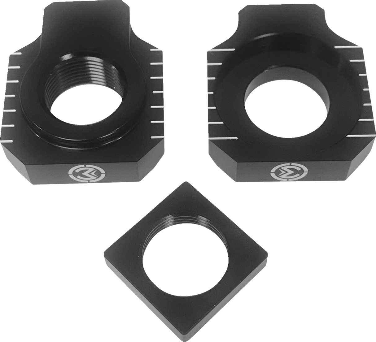 MOOSE OFFROAD Adjuster Kit - Swingarm/Axle Block - Gas Gas/Husqvarna/KTM W16-5602B