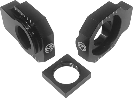 MOOSE OFFROAD Adjuster Kit - Swingarm/Axle Block - Gas Gas/Husqvarna/KTM W16-5604B